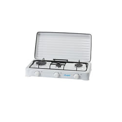 Luxpol K03S plaque Blanc Comptoir Gaz 3 zone(s)