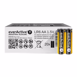 Everactive EVLR6S2IK, Batterie à usage unique, AA, Alcaline, 1,5 V, 40 pièce(s), 2700 mAh