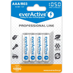 Everactive EVHRL03-1050 pile domestique Batterie rechargeable AAA Hybrides nickel-métal (NiMH)