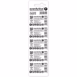 Everactive CR20165BL pile domestique Batterie à usage unique CR2016 Lithium