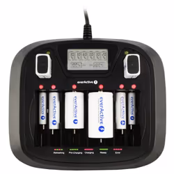 Everactive NC-900U, Hybrides nickel-métal (NiMH), 9V, AA, AAA, C, D
