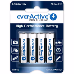 Everactive LR64BLPA, Batterie à usage unique, AA, Alcaline, 1,5 V, 4 pièce(s), 3000 mAh