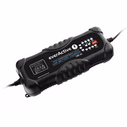 Everactive CBC-10 Chargeur de batterie pour véhicules 12-24 V Noir