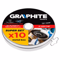 Graphite 55H572, 10 pièce(s), 306 g, Blister