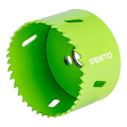 Scie cloche bimétallique - VERTO - 70 mm - Dents progressives - Pour acier et bois - Outils de bricolage