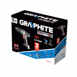 Graphite 58G010 perceuse 1250 tr/min Sans clé