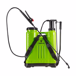 Verto 15G508, Pulvérisateur de jardin dorsal, 20 L, Noir, Vert, 3,5 bar, Intérieure et extérieure
