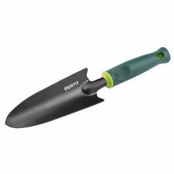 Verto 15G406, Transplantoir, Acier, Noir, Vert, Ergonomique, Poignée antidérapante, Monochromatique, 350 mm