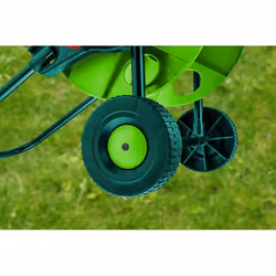 Verto 15G791 enrouleur de tuyau d'arrosoir de jardin Chariot sur roues Manuel Vert