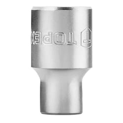 Douille hexagonale - TOPEX - 1/2 - 10 mm - Acier au chrome-vanadium - Vendu à lunité