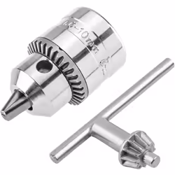 Le mandrin auto-serrant GRAPHITE (réf. 56H630) est doté d'un filetage intérieur 1/2" x 20. Il accepte les forets à queue cyli ...