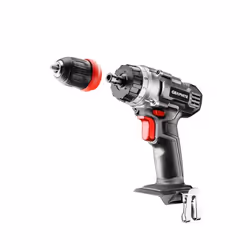 Graphite 58G022 perceuse 1250 tr/min Sans clé Gris - Vue supplémentaire 3