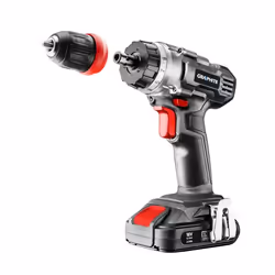 Graphite 58G022 perceuse 1250 tr/min Sans clé Gris - Vue supplémentaire 4