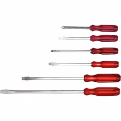 Tournevis poinçonneurs - Noname - Jeu de 6 pcs - Outil pour vis tenaces - Embouts variés - Manche frappable