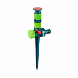 Verto 15G785, Système d'aspersion d'eau circulaire, 78 m², Vert, Rouge