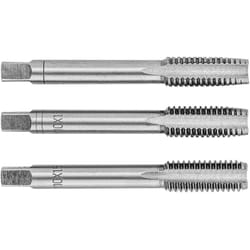 Tarauds M10, 3 pièces.