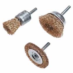 Brosses à disques métalliques 3 pcs.
