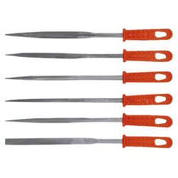 Limes aiguilles - TOP TOOLS - Lot de 6 - Acier à outils - Poignées ergonomiques - Précision