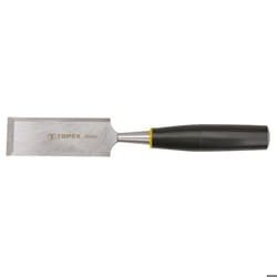 Ciseau de menuiserie - TOPEX - 09A138 - Lame 38 mm - Acier à outils - Poignée ergonomique en plastique