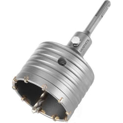 Scie trepan - scie cloche Graphite Scie cloche Widia 80 mm avec adaptateur SDS+ et foret pilote