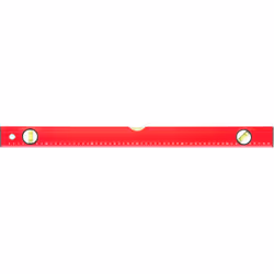 Le niveau à bulle en aluminium Top Tools (réf. 27C402) est doté de trois fioles pour mesurer les angles horizontaux, verticau ...