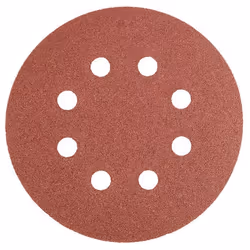 Disques abrasifs 125 mm K120 5 pcs. avec 8 trous