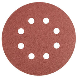 Disques abrasifs 125 mm K120 5 pcs. avec 8 trous