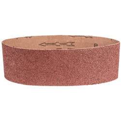Bandes abrasives sans fin 75 x 533 mm, grain 40/60/80/100/120 - bandes de haute qualité pour un ponçage précis - lot de - Graphite