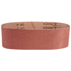 Bandes abrasives sans fin 75 x 533 mm, grain 40/60/80/100/120 - bandes de haute qualité pour un ponçage précis - lot de - Graphite
