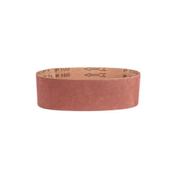 Bandes abrasives sans fin 75 x 533 mm, grain 40/60/80/100/120 - bandes de haute qualité pour un ponçage précis - lot de - Graphite