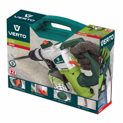 Verto 50G387 marteau rotatif 900 W 800 tr/min SDS Plus