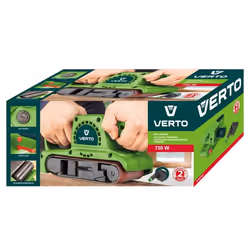 Verto 51G707 ponceuse portative Ponceuse à bande Vert 730 W