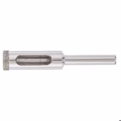 Foret diamant - GRAPHITE - 12 mm - Perçage céramique - Grains de diamant - Lame électrolytique