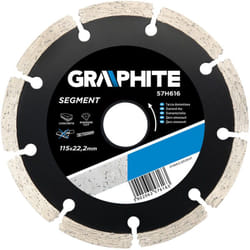Disque diamanté 115 x 22,2 mm, segmenté