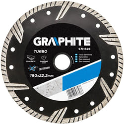 Disque diamanté 180 x 22,2 mm, turbo