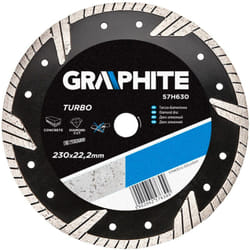 Disque diamanté 230 x 22,2 mm, turbo