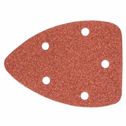 Completa di velcro. Accessorio per levigatrice palmare Graphite '59G335'. Confezione da 5 pezzi.