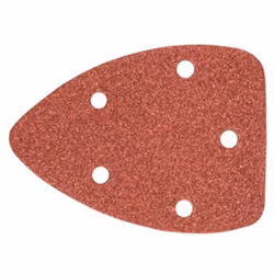 Completa di velcro. Accessorio per levigatrice palmare Graphite '59G335'. Confezione da 5 pezzi.