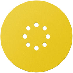 Disques abrasifs 225 mm, K120, 5 pièces, avec trous