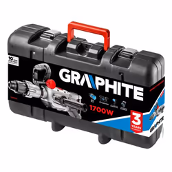 Graphite 58G878 perceuse 1900 tr/min SDS Max Noir, Rouge, Argent - Vue supplémentaire 3