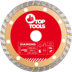 Disque diamanté 125 x 22,2 mm, turbo