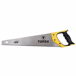 Scie manuelle Topex 10A450; 500 mm; pour le bois Code EAN : 5902062647504 Marque : Topex Poids du produit (kg) : 0.5