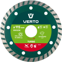 Disque diamanté 115 x 22,2 mm, turbo