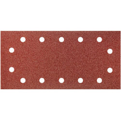 Papier abrasif velcro 115 x 230 mm, K60, 5 pièces, avec trous