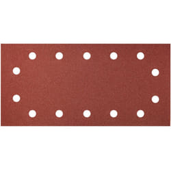 Papier abrasif velcro 115 x 230 mm, K180, 5 pièces, avec trous
