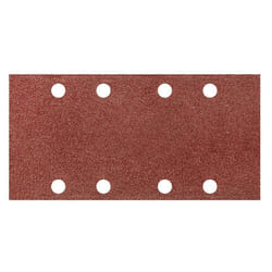 Papier abrasif - GRAPHITE - 55H737 - 93 x 185 mm - Grain K60 - 5 pièces avec trous