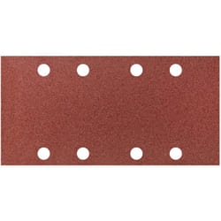 Papier abrasif velcro 93 x 185 mm, K120, 5 pièces, avec trous