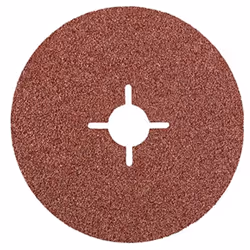 GRAPHITE LOT DE 3 DISQUES ABRASIFS FIBRE, DISQUE DE FIBRE 125, GRAIN K40/60/80/100/120, POUR PONCER MÉTAL, ACIER, PLASTIQUE, ...