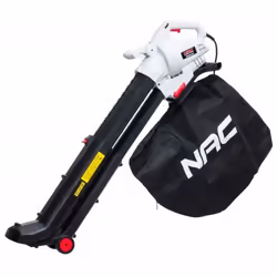 Aspirateur - souffleur No name - VBE300-AS-G - NAC Souffleur de feuilles électrique 3000 W 250 km/h Noir Blanc