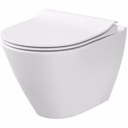 Toilettes suspendues City Oval couleur : blanc matériau de la cuvette : céramique sanitaire matériau du siège : duroplast sur ...